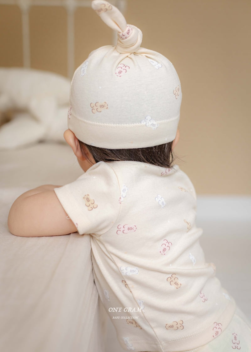 1 Gram - Korean Baby Fashion - #babyboutique - Bobo Top Bottom Set - 7