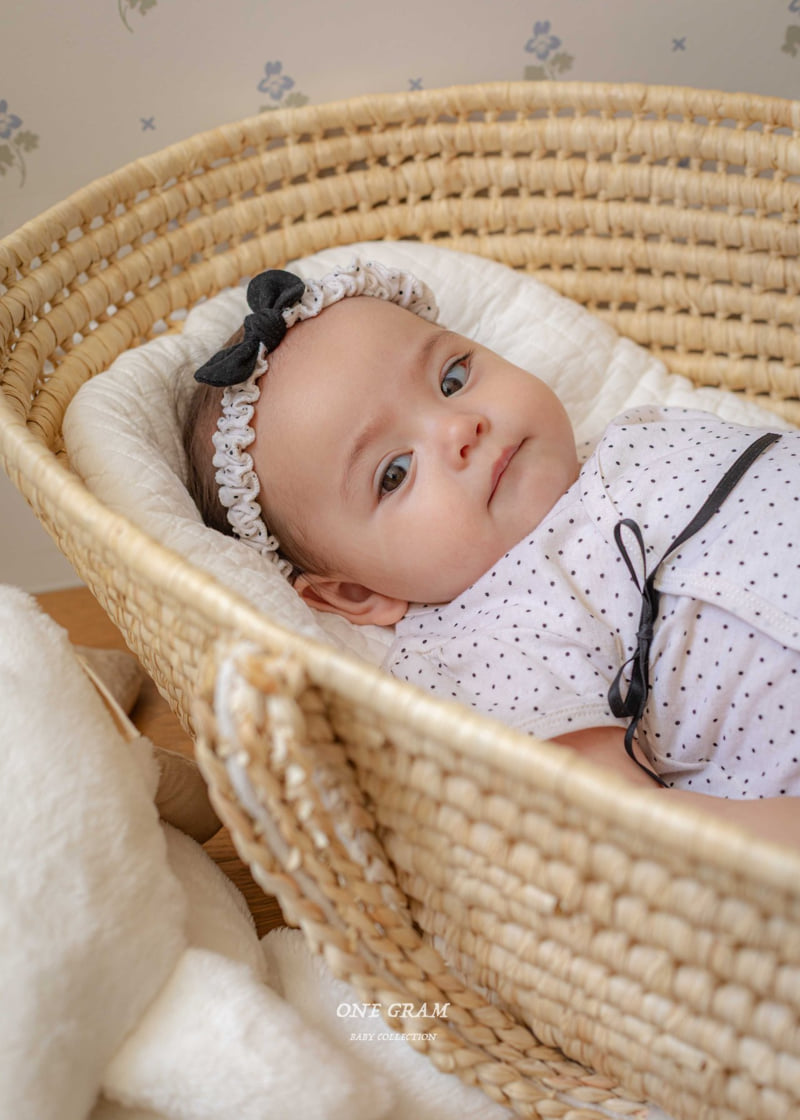 1 Gram - Korean Baby Fashion - #onlinebabyshop - Natalie Bonnet Suit - 4