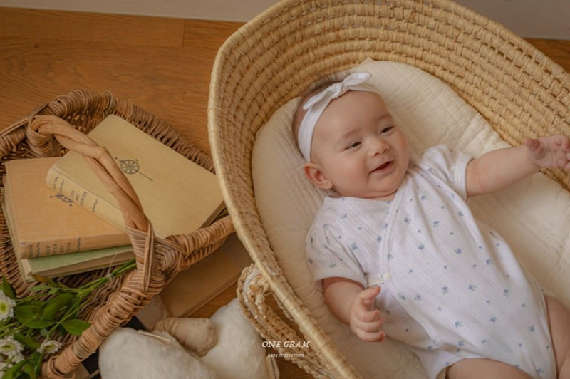 1 Gram - Korean Baby Fashion - #babyboutique - Riv Bonnet Suit