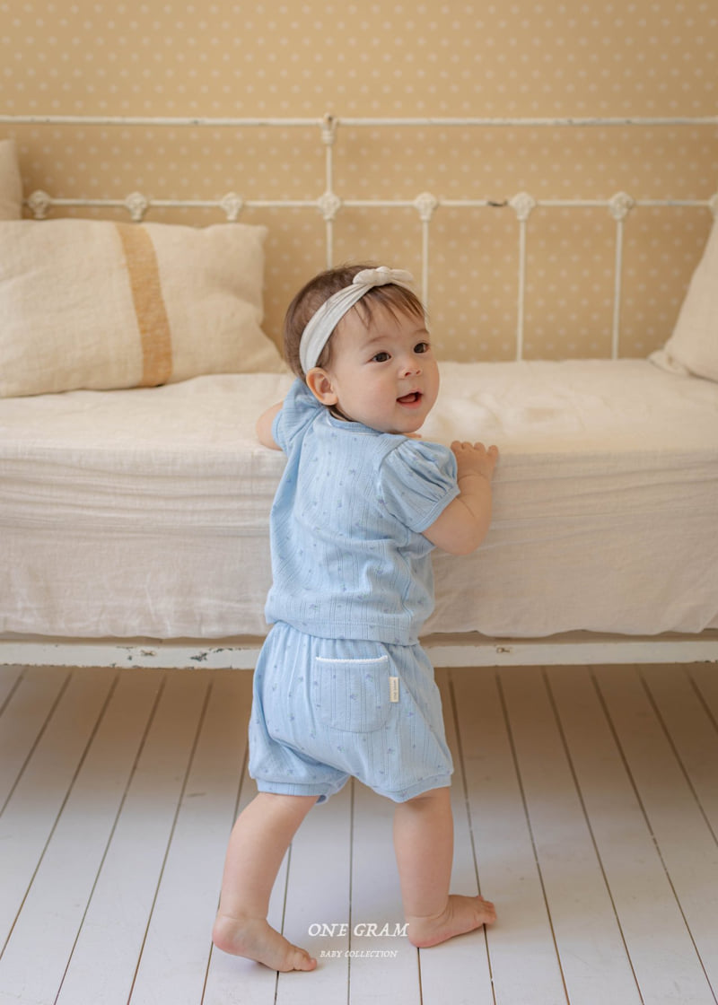 1 Gram - Korean Baby Fashion - #babyboutique - Riv Top Bottom Set