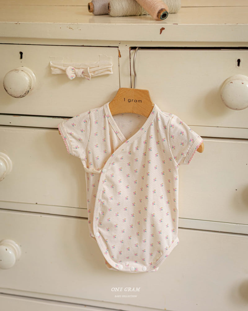 1 Gram - Korean Baby Fashion - #babyboutique - Liz Bonnet Suit - 8