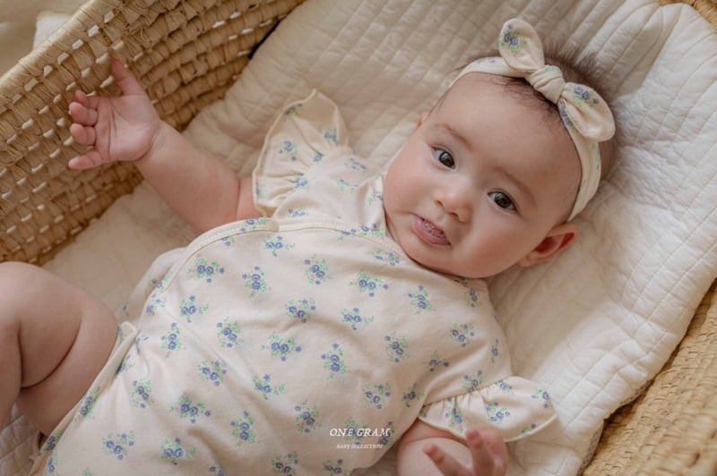 1 Gram - Korean Baby Fashion - #babyboutique - Selena Bonnet Suit - 5