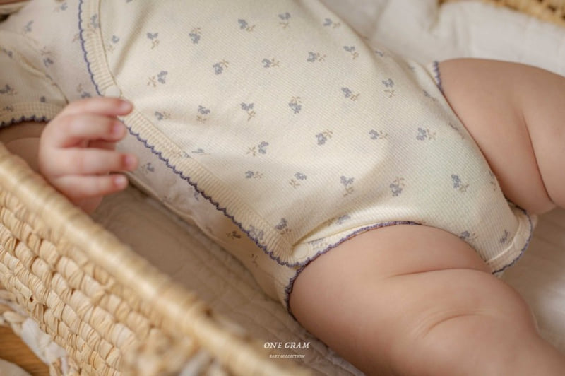 1 Gram - Korean Baby Fashion - #babyclothing - Ale Bonnet Suit - 6