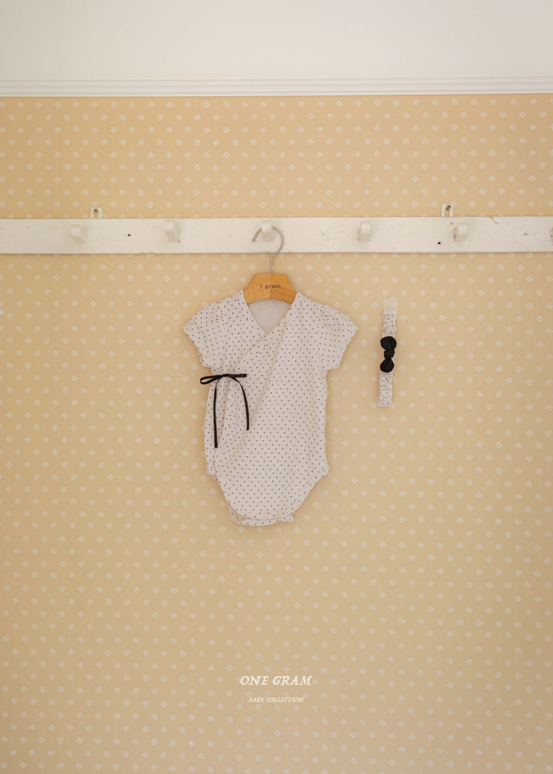 1 Gram - Korean Baby Fashion - #babyclothing - Natalie Bonnet Suit - 7