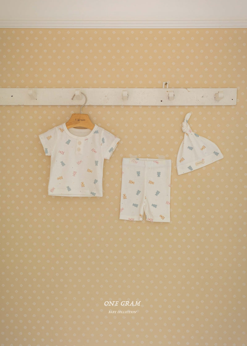 1 Gram - Korean Baby Fashion - #babyfashion - Bobo Top Bottom Set - 10