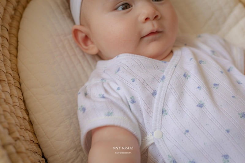 1 Gram - Korean Baby Fashion - #babyfashion - Riv Bonnet Suit - 5
