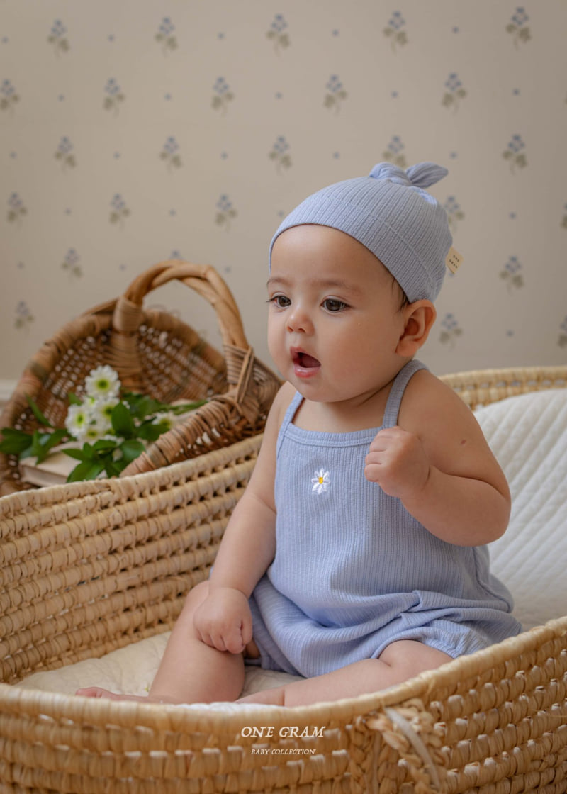 1 Gram - Korean Baby Fashion - #babyfever - Daisy Hat - 2