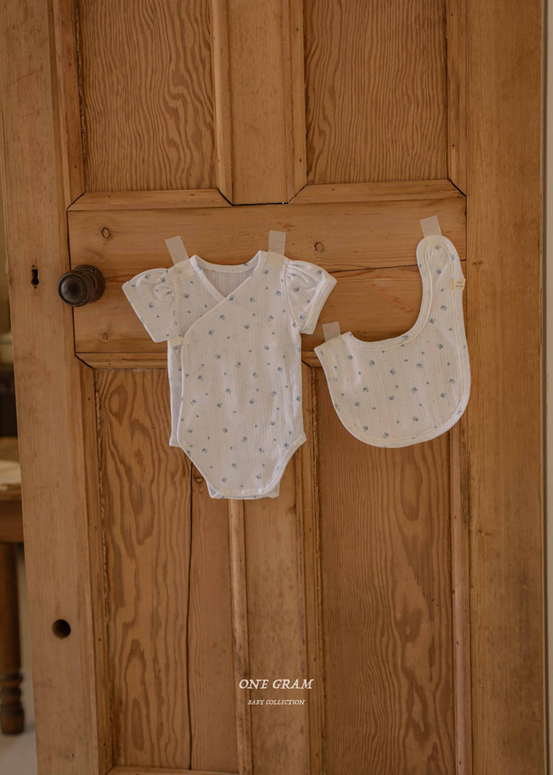 1 Gram - Korean Baby Fashion - #babyfever - Riv Bonnet Suit - 6