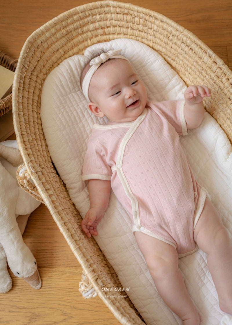 1 Gram - Korean Baby Fashion - #babygirlfashion - Monica Bonnet Suit - 2