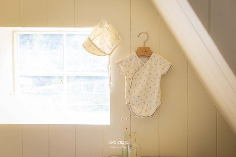 1 Gram - Korean Baby Fashion - #babylifestyle - Ale Bonnet Suit - 10