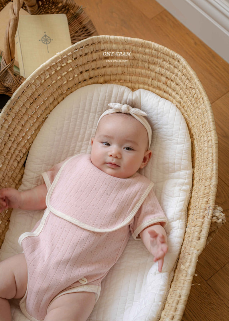 1 Gram - Korean Baby Fashion - #babylifestyle - Monica Bonnet Suit - 3