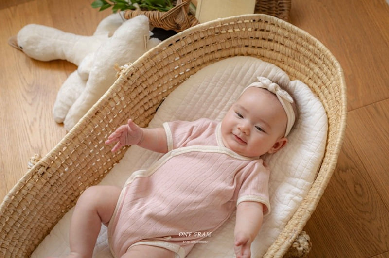 1 Gram - Korean Baby Fashion - #babylifestyle - Monica Bonnet Suit - 4