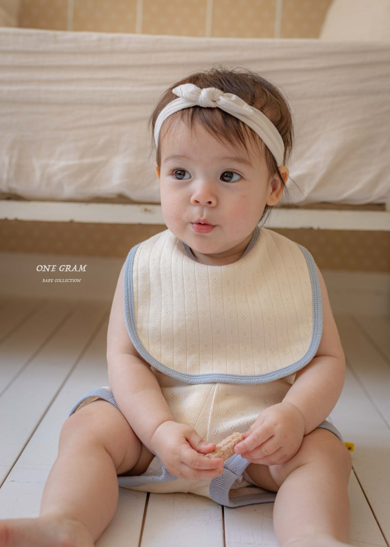 1 Gram - Korean Baby Fashion - #babyoninstagram - Monica Bib