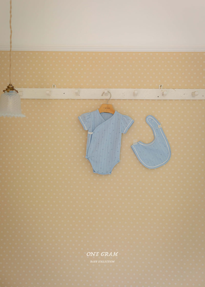 1 Gram - Korean Baby Fashion - #babyoninstagram - Riv Bonnet Suit - 9
