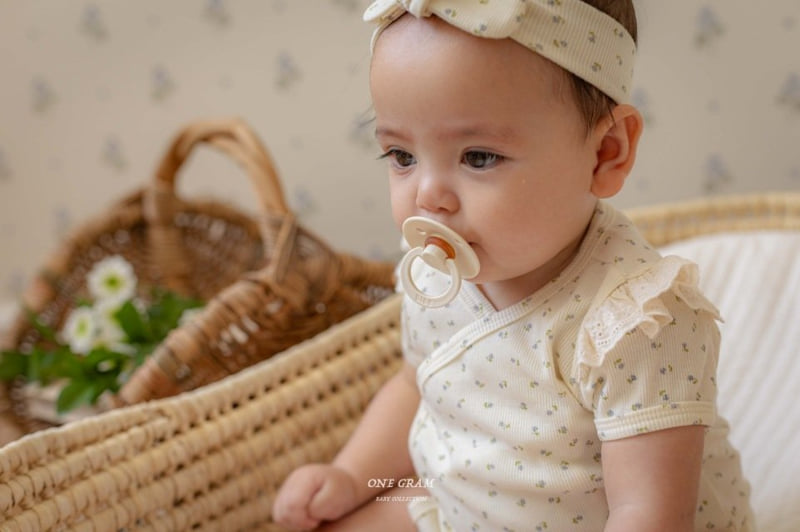 1 Gram - Korean Baby Fashion - #babyoninstagram - Saint Bonnet Suit - 6