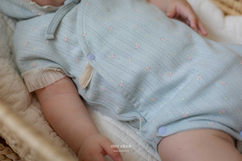 1 Gram - Korean Baby Fashion - #babyoninstagram - Angela Bonnet Suit - 9