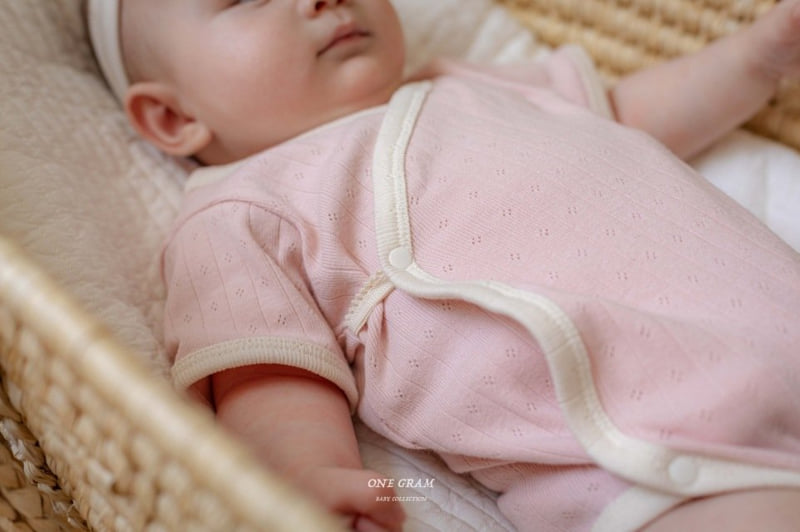1 Gram - Korean Baby Fashion - #babyootd - Monica Bonnet Suit - 5