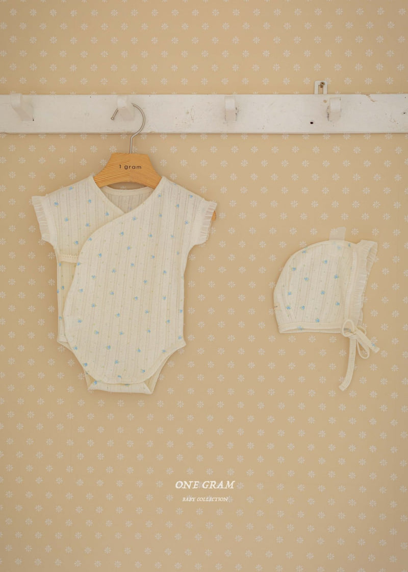 1 Gram - Korean Baby Fashion - #babyootd - Angela Bonnet Suit - 10