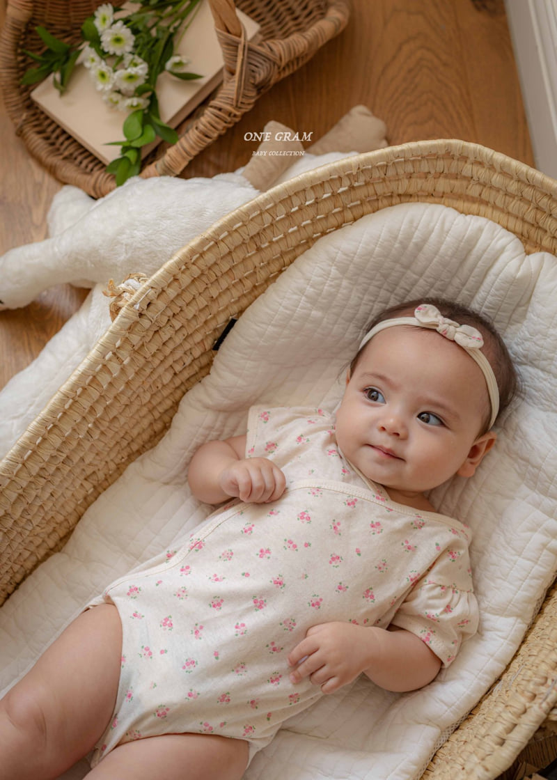 1 Gram - Korean Baby Fashion - #babyoninstagram - Lala Bonnet Suit - 4