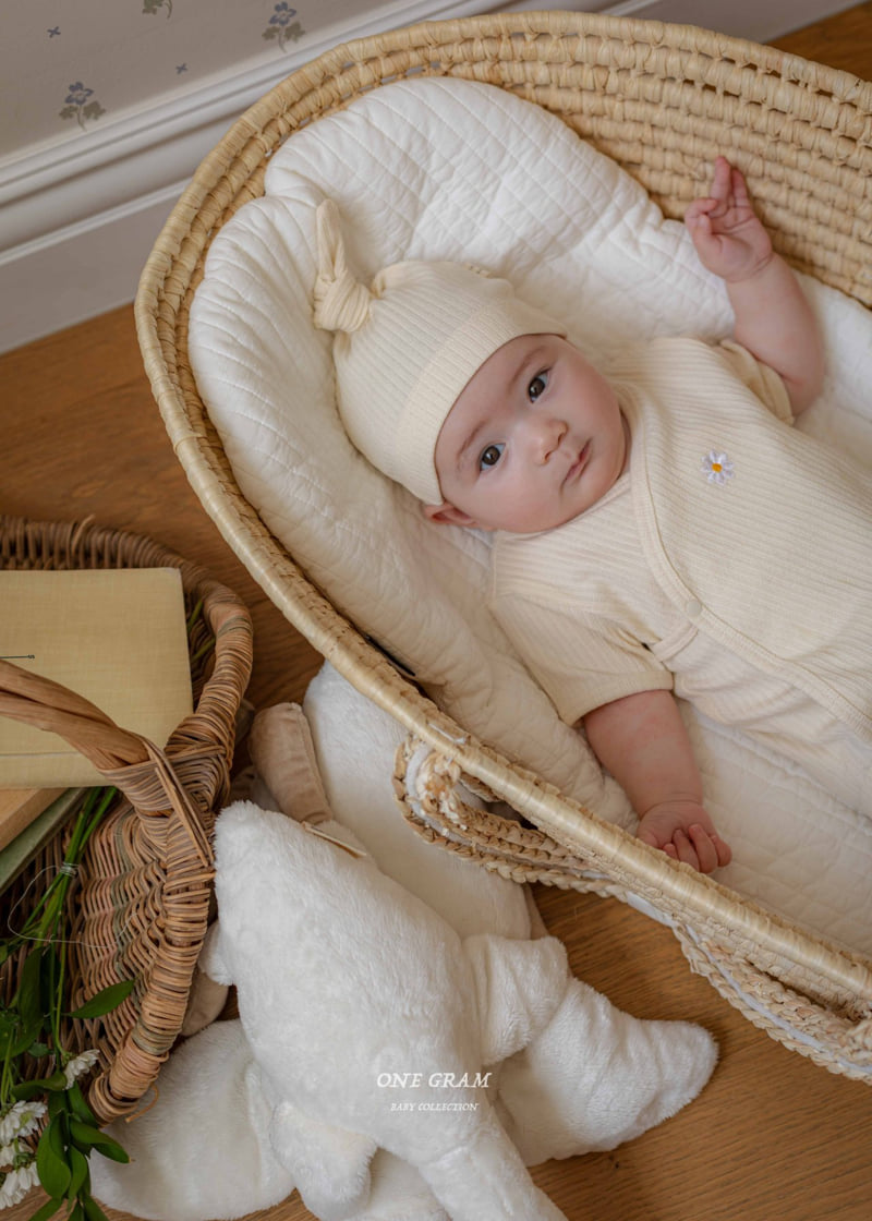 1 Gram - Korean Baby Fashion - #babyoutfit - Daisy Hat - 8