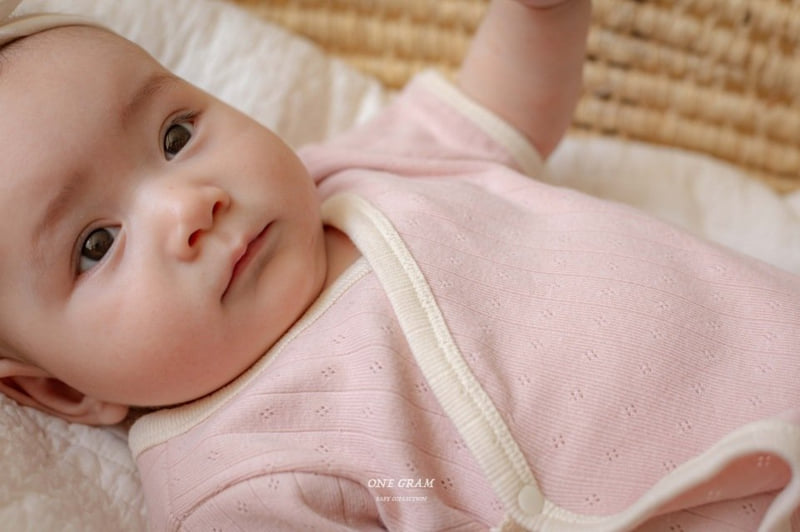 1 Gram - Korean Baby Fashion - #babyoutfit - Monica Bonnet Suit - 6