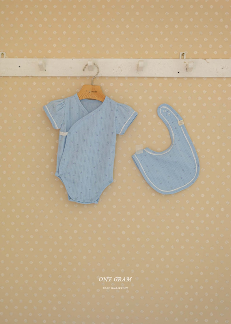 1 Gram - Korean Baby Fashion - #babyoutfit - Riv Bib - 9