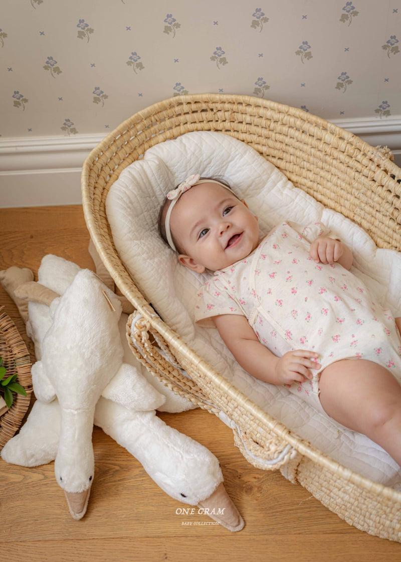 1 Gram - Korean Baby Fashion - #babyoutfit - Lala Bonnet Suit - 5
