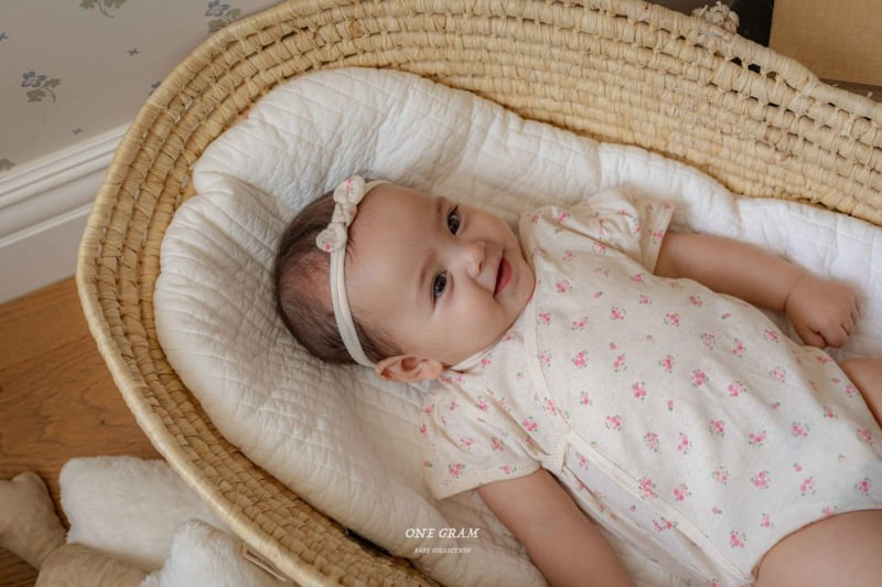 1 Gram - Korean Baby Fashion - #babyoutfit - Lala Bonnet Suit - 6