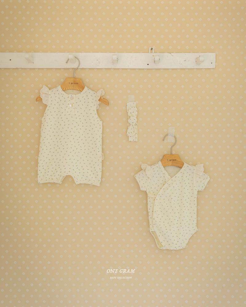 1 Gram - Korean Baby Fashion - #babywear - Saint Bonnet Suit - 10