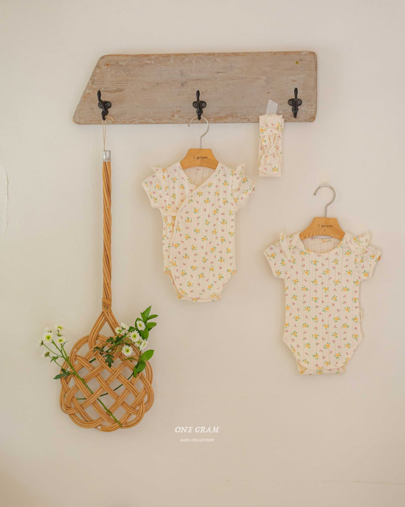 1 Gram - Korean Baby Fashion - #babywear - Michelle Bonnet Suit - 10