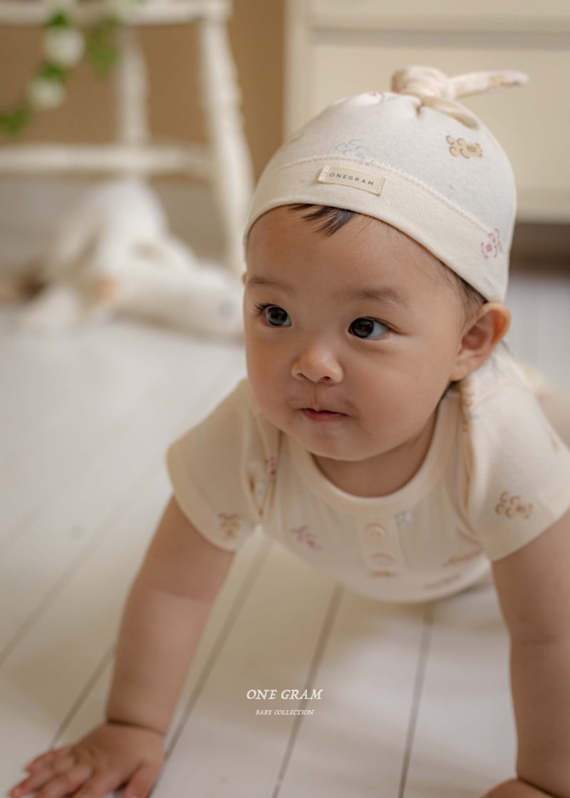 1 Gram - Korean Baby Fashion - #onlinebabyboutique - Bobo Hat - 3