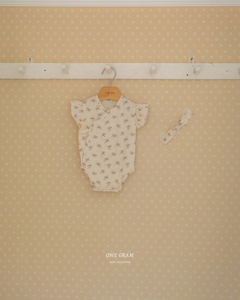 1 Gram - Korean Baby Fashion - #onlinebabyboutique - Selena Bonnet Suit - 2