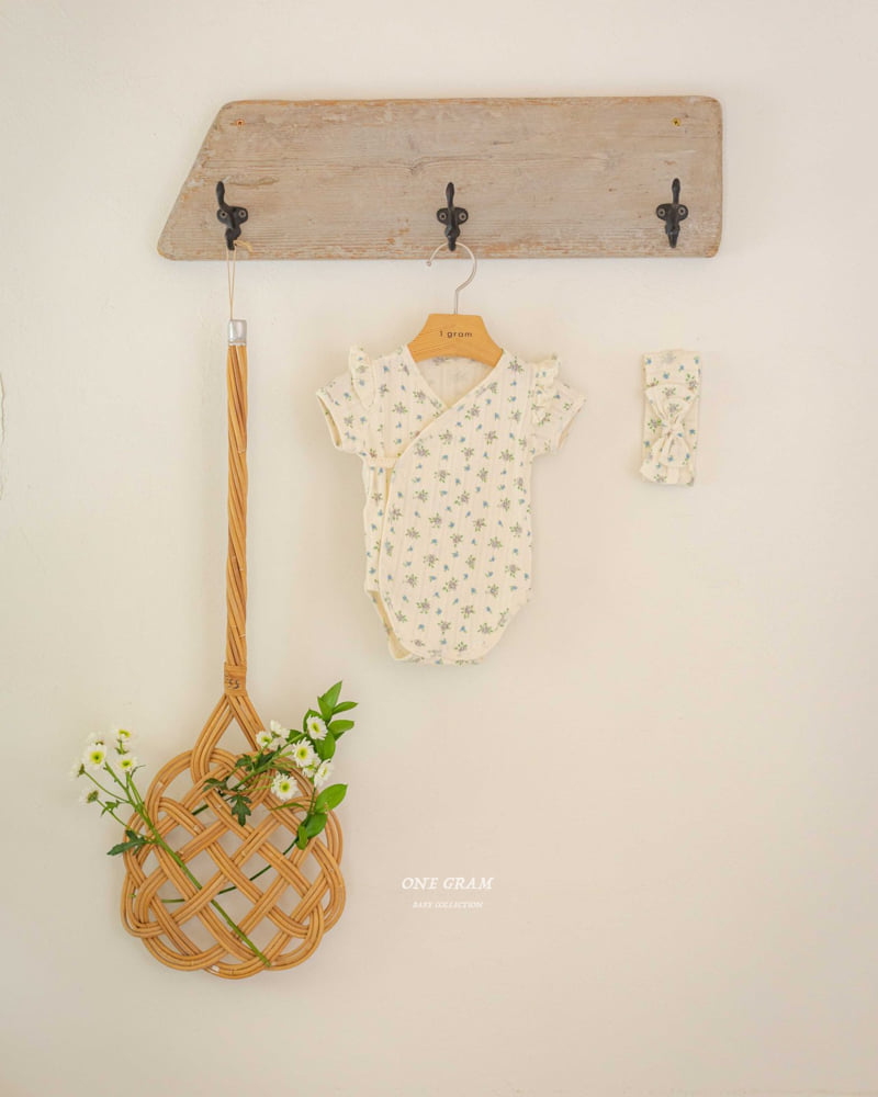 1 Gram - Korean Baby Fashion - #onlinebabyboutique - Michelle Bonnet Suit - 11