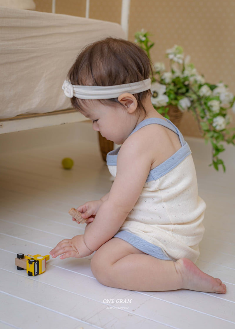 1 Gram - Korean Baby Fashion - #onlinebabyshop - Monica Top Bottom Set - 8