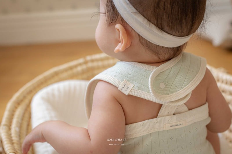 1 Gram - Korean Baby Fashion - #onlinebabyshop - Monica Bib - 7