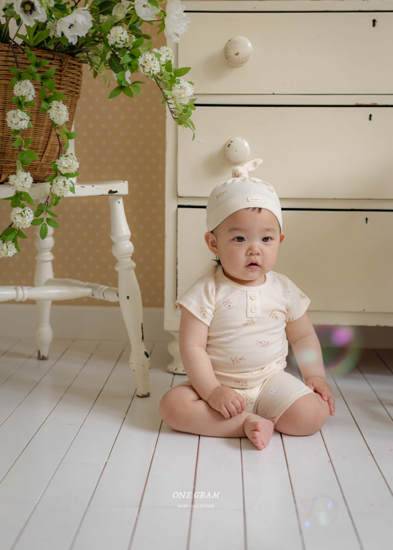 1 Gram - Korean Baby Fashion - #onlinebabyboutique - Bobo Hat - 4