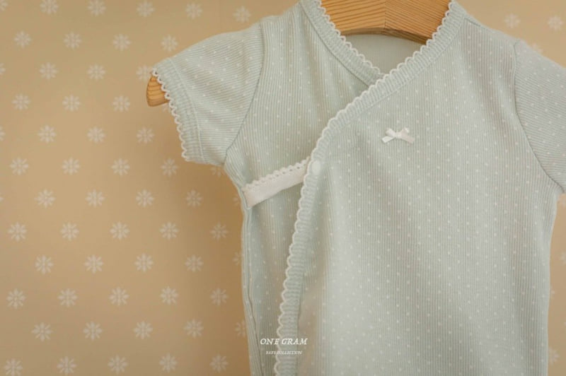 1 Gram - Korean Baby Fashion - #smilingbaby - Rouge Bonnet Suit - 10
