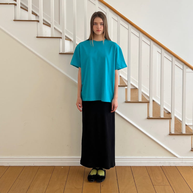 140 Avenue - Korean Women Fashion - #momslook - Daily Short Sleeve Tee - 11