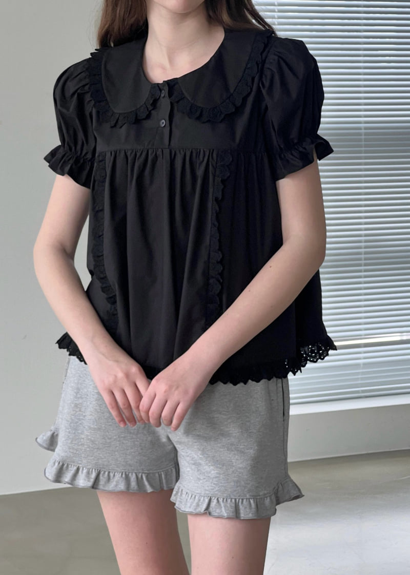140 Avenue - Korean Women Fashion - #momslook - Cutie Balloon Blouse - 5
