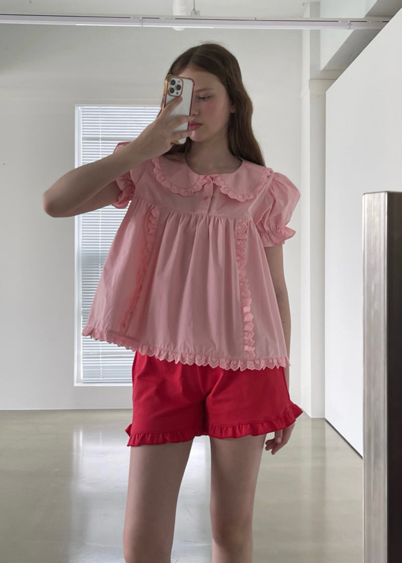 140 Avenue - Korean Women Fashion - #momslook - Cutie Balloon Blouse - 9