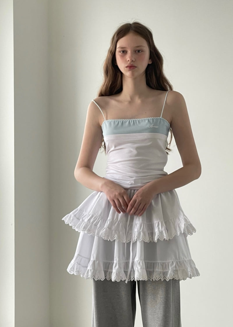 140 Avenue - Korean Women Fashion - #momslook - Double Shirred Tiered Skirt - 7