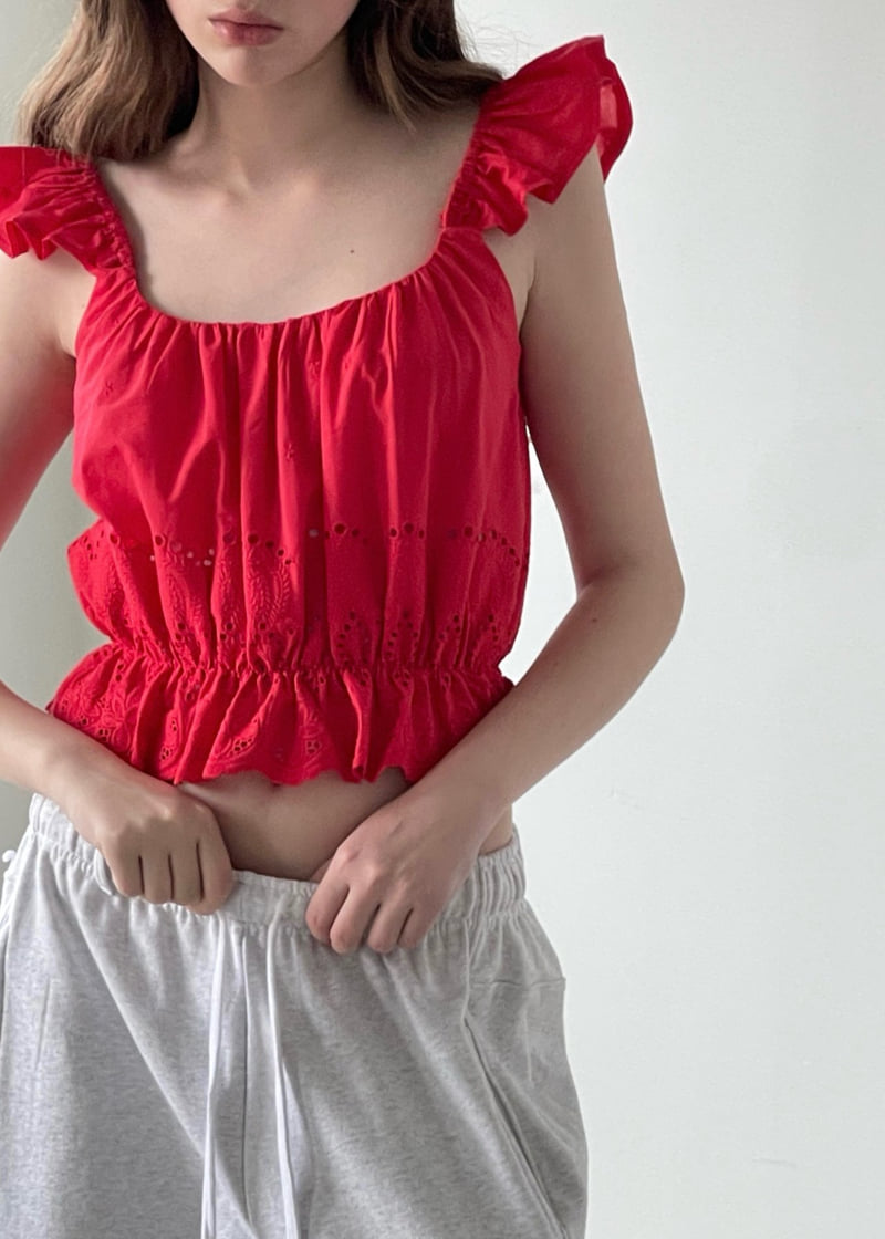 140 Avenue - Korean Women Fashion - #momslook - Fly Embroidered Blouse - 8