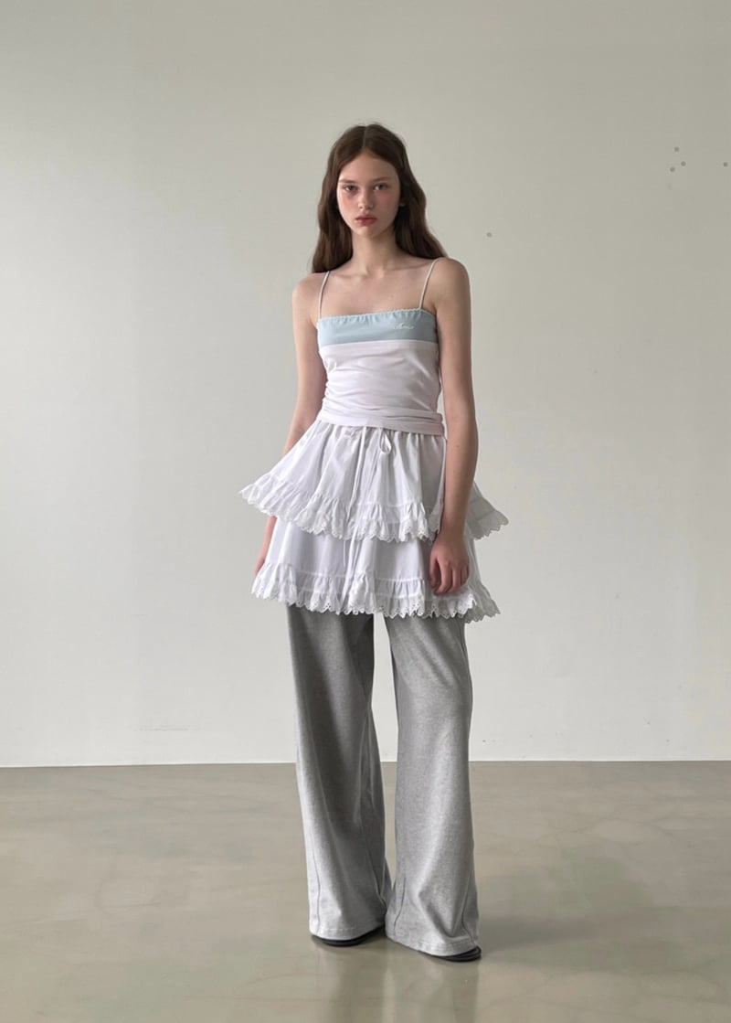 140 Avenue - Korean Women Fashion - #momslook - Flutter Embroidered Top - 10