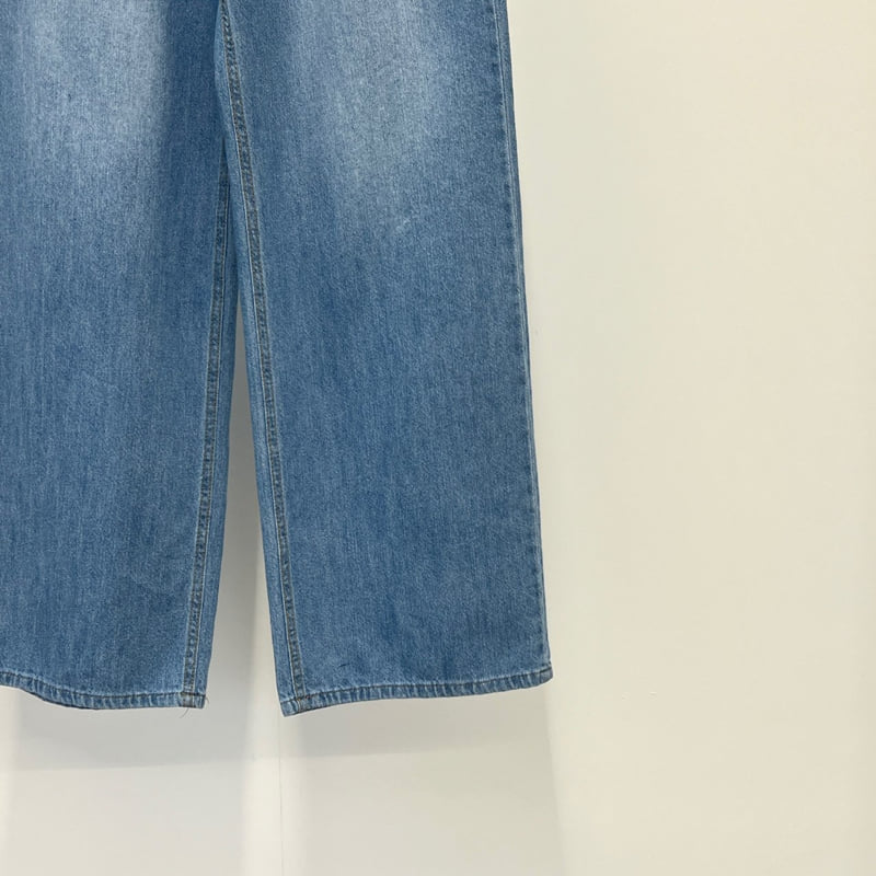 140 Avenue - Korean Women Fashion - #momslook - Linen Straight Denim - 3