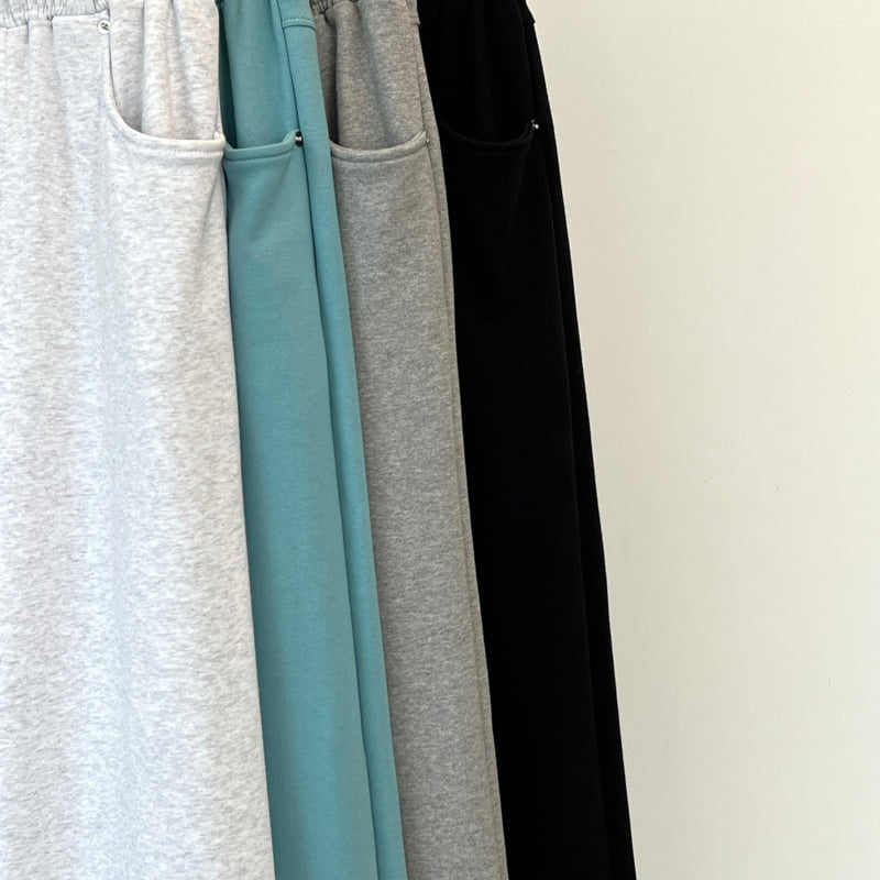 140 Avenue - Korean Women Fashion - #momslook - Semi Rivet Pants - 2