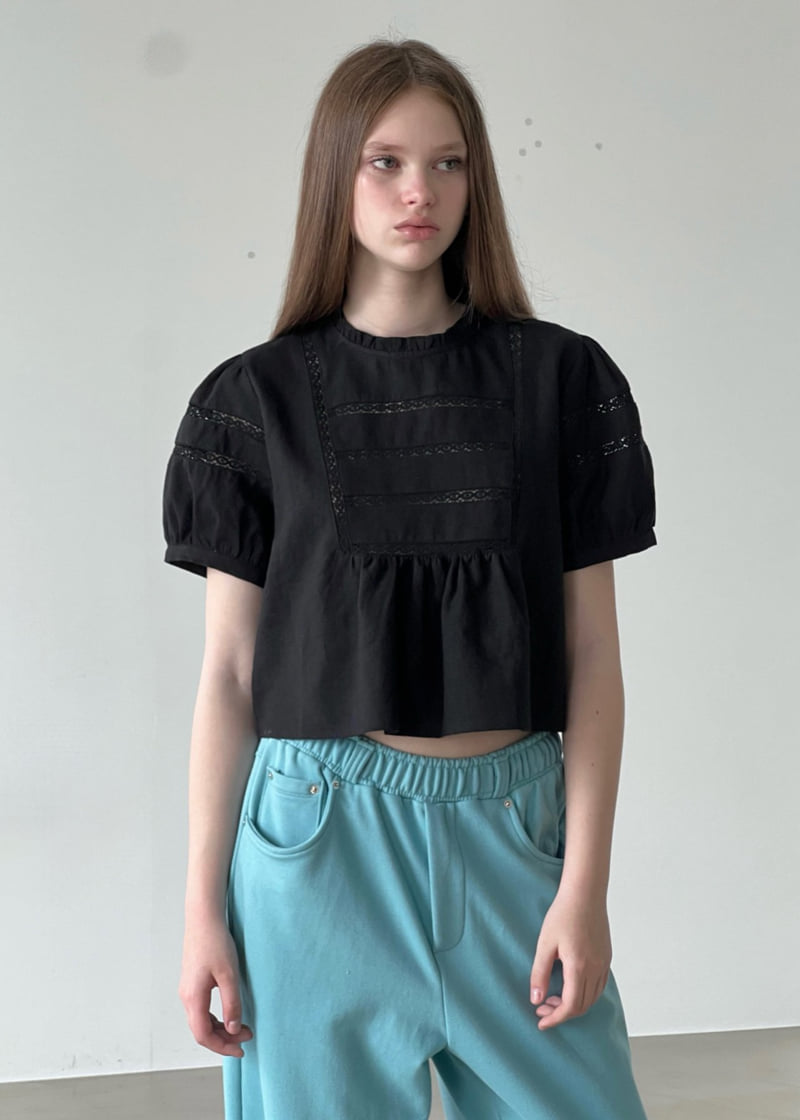 140 Avenue - Korean Women Fashion - #momslook - Linen Torsion Blouse - 3