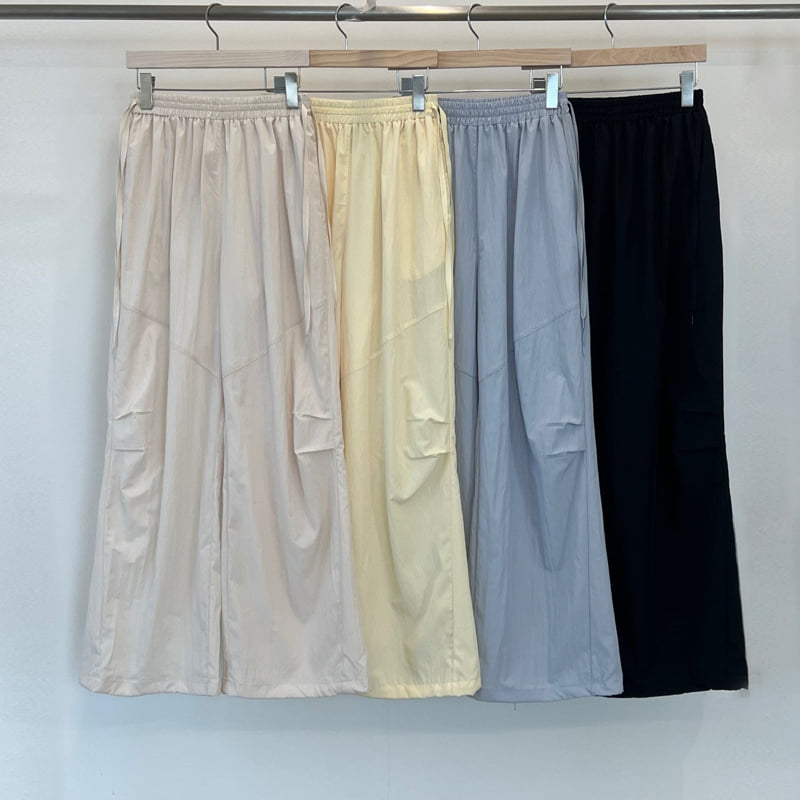 140 Avenue - Korean Women Fashion - #momslook - Shine Banding Pants