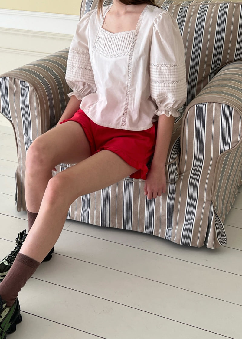 140 Avenue - Korean Women Fashion - #momslook - Frill Banding Shorts - 12