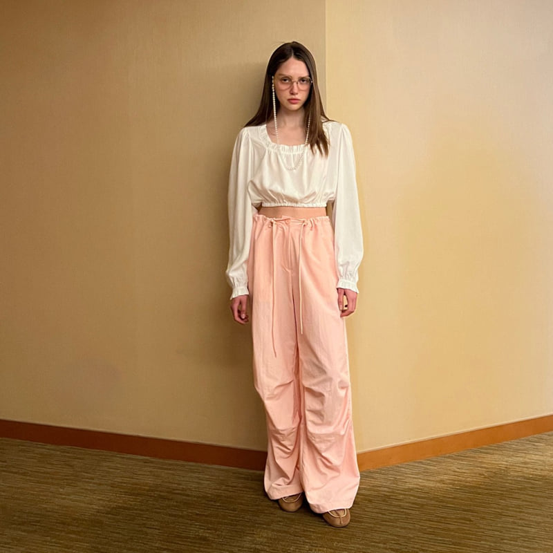 140 Avenue - Korean Women Fashion - #momslook - Contrast Piped Pants - 11