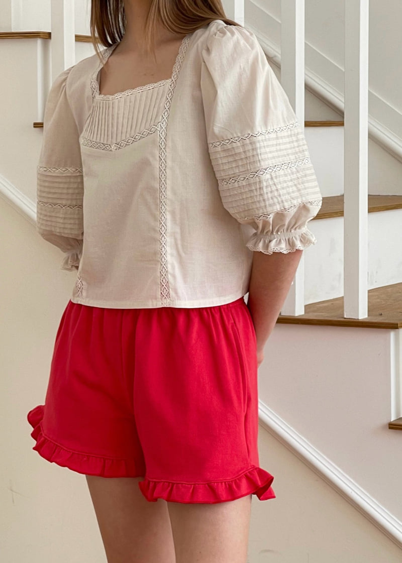 140 Avenue - Korean Women Fashion - #momslook - Romantic Embroidered Blouse - 11